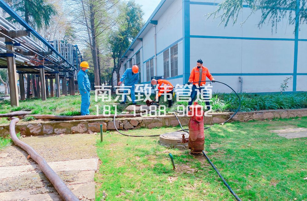 360洪武路石化工厂管道清洗